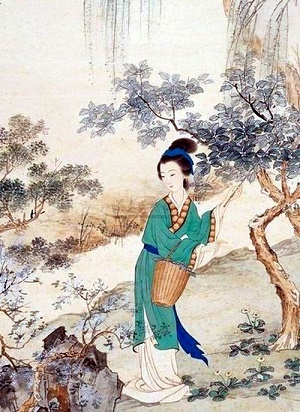 素手青条上,红妆白日鲜。全诗意思及赏析-古诗迷