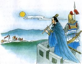 傍邻闻者多叹息，远客思乡皆泪垂。全诗意思及赏析-古诗迷