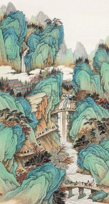 地崩山摧壮士死,然后天梯石栈相钩连。全诗意思及赏析-古诗迷