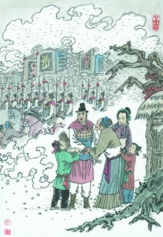 道旁过者问行人,行人但云点行频。全诗意思及赏析-古诗迷