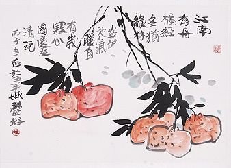 江南有丹橘,经冬犹绿林。全诗意思及赏析-古诗迷