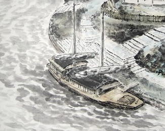 落帆逗淮镇，停舫临孤驿。全诗意思及赏析-古诗迷