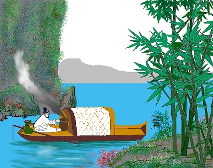 漾漾泛菱荇，澄澄映葭苇。全诗意思及赏析-古诗迷