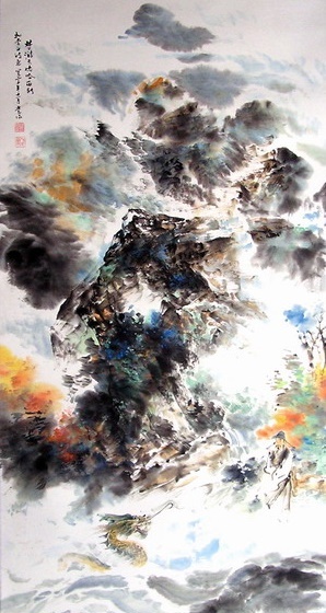 天台一万八千丈,对此欲倒东南倾。全诗意思及赏析-古诗迷