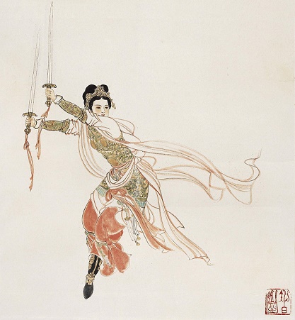 绛唇珠袖两寂寞,晚有弟子传芬芳。全诗意思及赏析-古诗迷