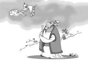 白发悲花落，青云羡鸟飞。全诗意思及赏析-古诗迷