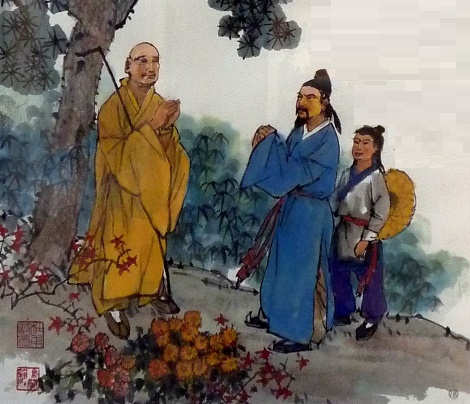 独敲初夜磬，闲倚一枝藤。全诗意思及赏析-古诗迷