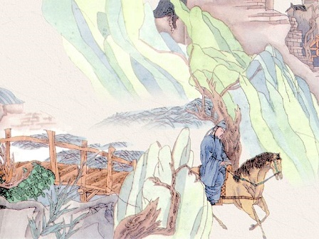 蕃情似此水，长愿向南流。全诗意思及赏析-古诗迷