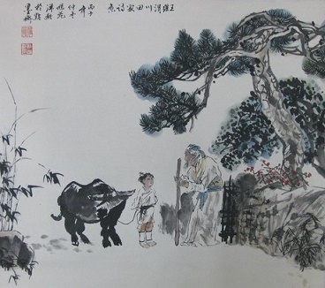 田夫荷锄至，相见语依依。全诗意思及赏析-古诗迷