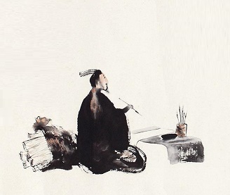 贵戚权门得笔迹，始觉屏障生光辉。全诗意思及赏析-古诗迷