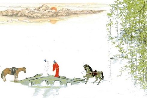 浮云游子意，落日故人情。全诗意思及赏析-古诗迷