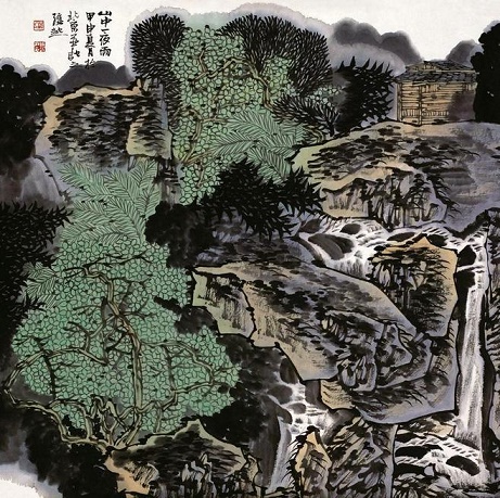 山中一夜雨，树杪百重泉。全诗意思及赏析-古诗迷