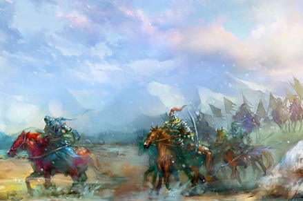 四边伐鼓雪海涌，三军大呼阴山动。全诗意思及赏析-古诗迷