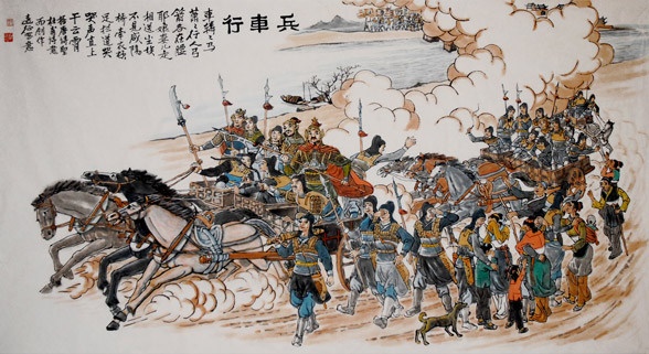 边庭流血成海水,武皇开边意未已。全诗意思及赏析-古诗迷