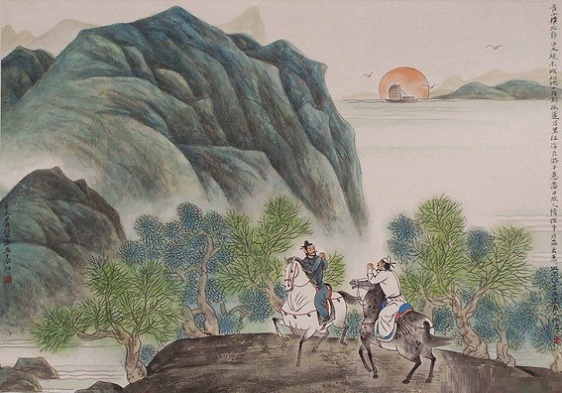 青山横北郭，白水绕东城。全诗意思及赏析-古诗迷