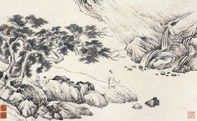 《寻南溪常道士》刘长卿唐诗注释翻译赏析-古诗迷