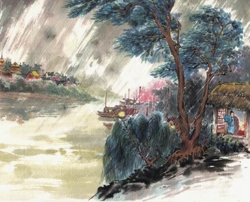 好雨知时节，当春乃发生。全诗意思及赏析-古诗迷