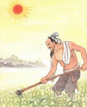 锄禾日当午,汗滴禾下土。全诗意思及赏析-古诗迷