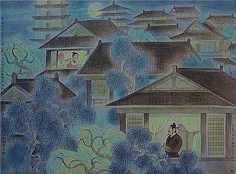 此夜曲中闻折柳，何人不起故园情。全诗意思及赏析-古诗迷