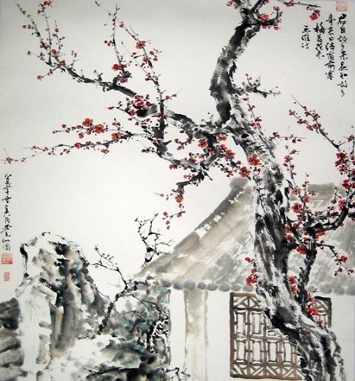 来日绮窗前，寒梅著花未？全诗意思及赏析-古诗迷