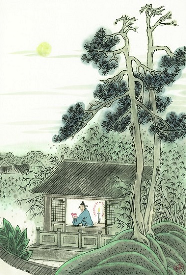 清秋幕府井梧寒,独宿江城蜡炬残。全诗意思及赏析-古诗迷