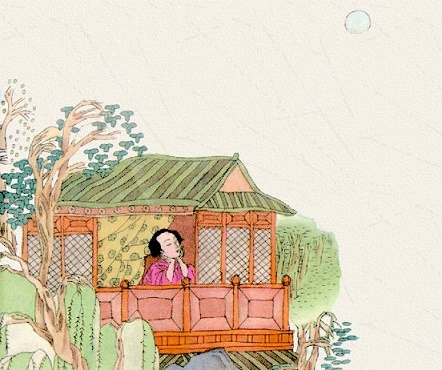 谁为含愁独不见,更教明月照流黄?全诗意思及赏析-古诗迷