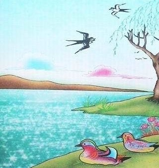 泥融飞燕子，沙暖睡鸳鸯。全诗意思及赏析-古诗迷