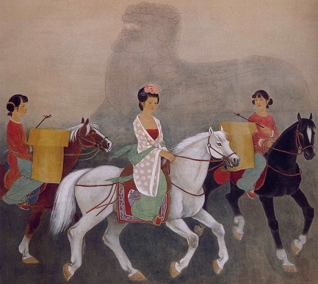 却嫌脂粉污颜色,淡扫蛾眉朝至尊。全诗意思及赏析-古诗迷