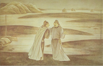 高楼送客不能醉，寂寂寒江明月心。全诗意思及赏析-古诗迷