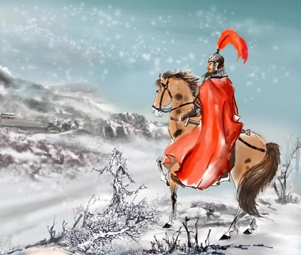 胡瓶落膊紫薄汗，碎叶城西秋月团。全诗意思及赏析-古诗迷