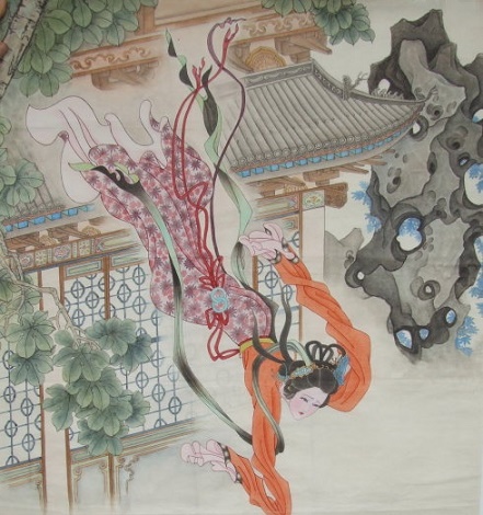 日暮东风怨啼鸟，落花犹似坠楼人。全诗意思及赏析-古诗迷