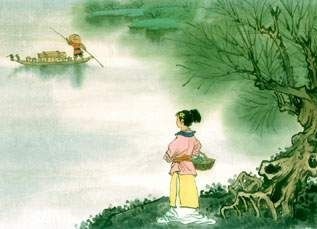 今朝北客思归去，回入纥那披绿罗。全诗意思及赏析-古诗迷