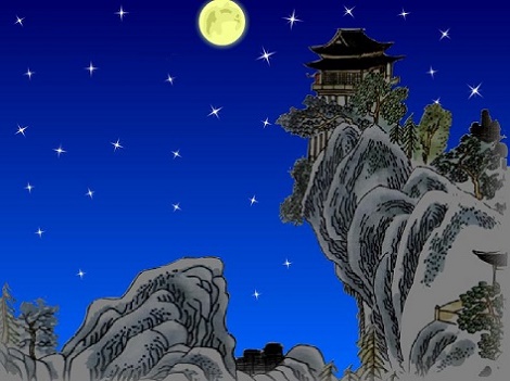 危楼高百尺,手可摘星辰。全诗意思及赏析-古诗迷