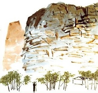 苍苍竹林寺，杳杳钟声晚。全诗意思及赏析-古诗迷