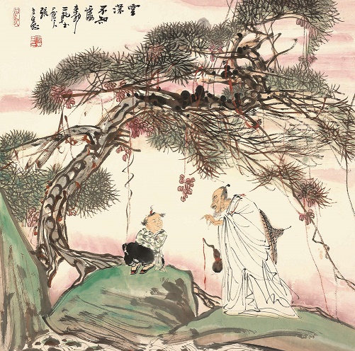 只在此山中，云深不知处。全诗意思及赏析-古诗迷