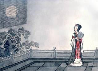 玉阶生白露，夜久侵罗袜。全诗意思及赏析-古诗迷