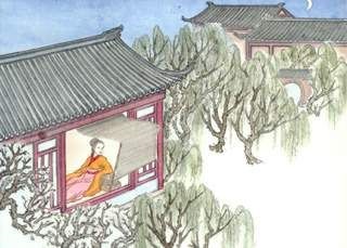 玉楼天半起笙歌,风送宫嫔笑语和。全诗意思及赏析-古诗迷