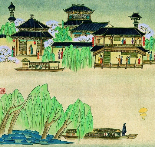 烟笼寒水月笼沙,夜泊秦淮近酒家。全诗意思及赏析-古诗迷