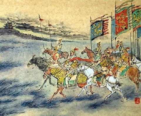 大漠风尘日色昏，红旗半卷出辕门。全诗意思及赏析-古诗迷