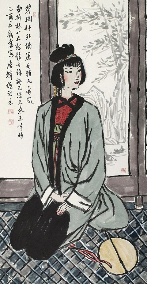 八尺龙须方锦褥,已凉天气未寒时。全诗意思及赏析-古诗迷