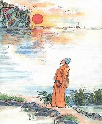 日出江花红胜火,春来江水绿如蓝。能不忆江南?全诗词意思及赏析-古诗迷