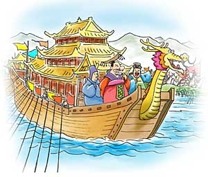 玉玺不缘归日角，锦帆应是到天涯。全诗意思及赏析-古诗迷