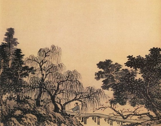 山中相送罢，日暮掩柴扉。全诗意思及赏析-古诗迷