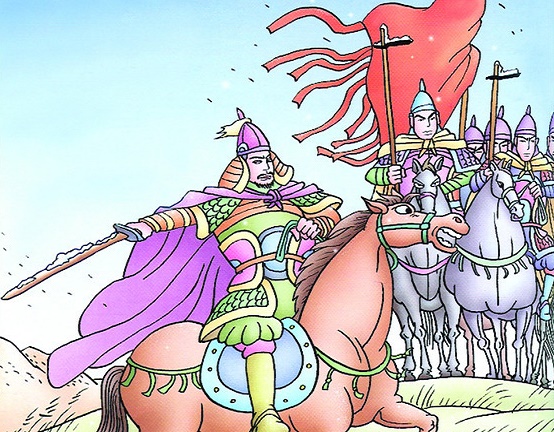 鹫翎金仆姑，燕尾绣蝥弧。全诗意思及赏析-古诗迷