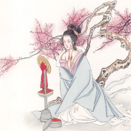 云髻罢梳还对镜，罗衣欲换更添香。全诗意思及赏析-古诗迷