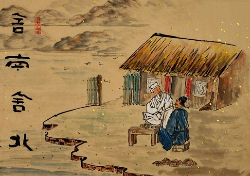 舍南舍北皆春水，但见群鸥日日来。全诗意思及赏析-古诗迷