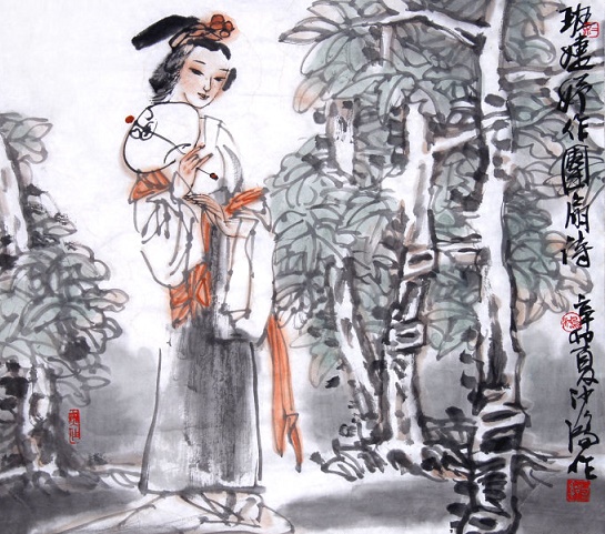 玉颜不及寒鸦色，犹带昭阳日影来。全诗意思及赏析-古诗迷