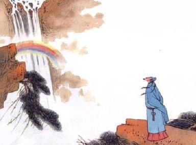 空中乱潈射，左右洗青壁。全诗意思及赏析-古诗迷