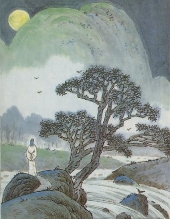 月出惊山鸟,时鸣春涧中。全诗意思及赏析-古诗迷