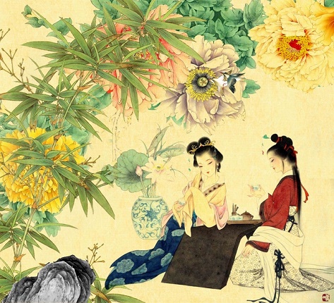 隔座送钩春酒暖,分曹射覆蜡灯红。全诗意思及赏析-古诗迷